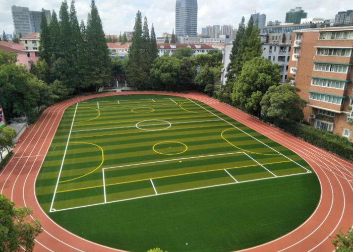 artificial football field