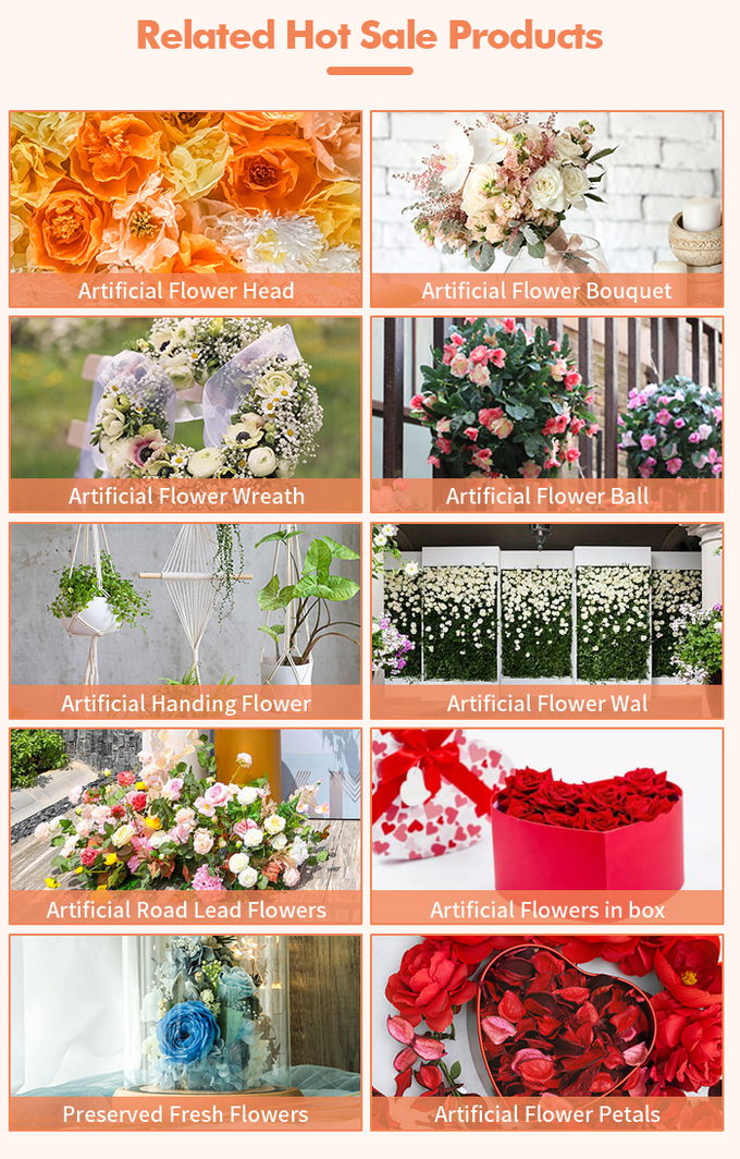Contexto Bendable artificial 7 de la decoración de Garland Silk Rose Vine Wall de las flores