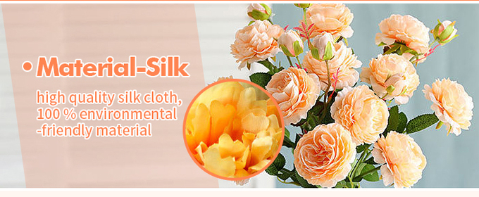 Contexto Bendable artificial 1 de la decoración de Garland Silk Rose Vine Wall de las flores