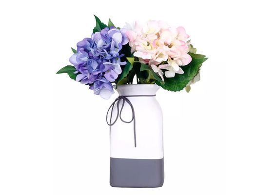 Realistic Hydrangeas Silk Fake Flowers Centerpieces 15cm 20cm
