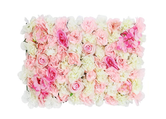 Silk Plastic Silk Flower Wall Decor Artificial Flower Backdrop OEM ODM