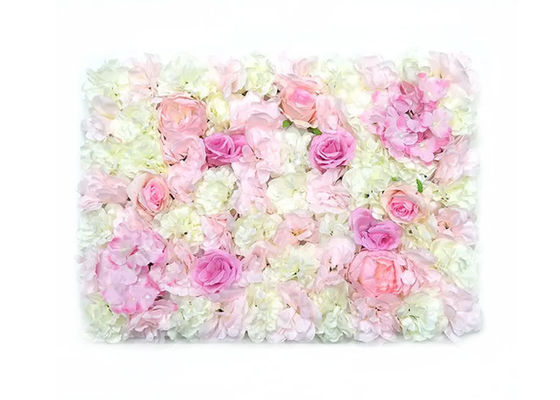 Silk Plastic Silk Flower Wall Decor Artificial Flower Backdrop OEM ODM