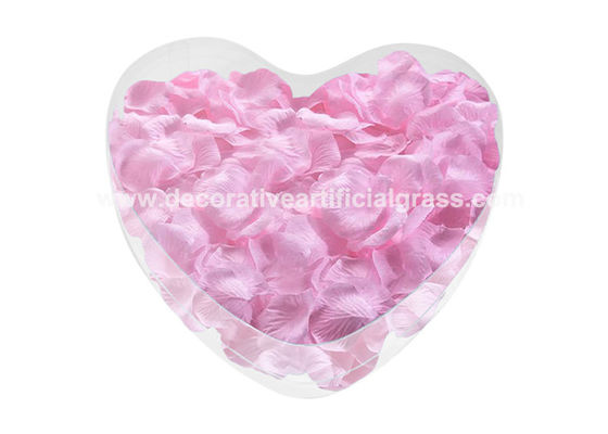 3*3cm 300 Pcs Pink Fake Artificial Flower Petals For Wedding