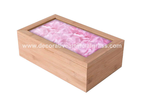 3*3cm 300 Pcs Pink Fake Artificial Flower Petals For Wedding