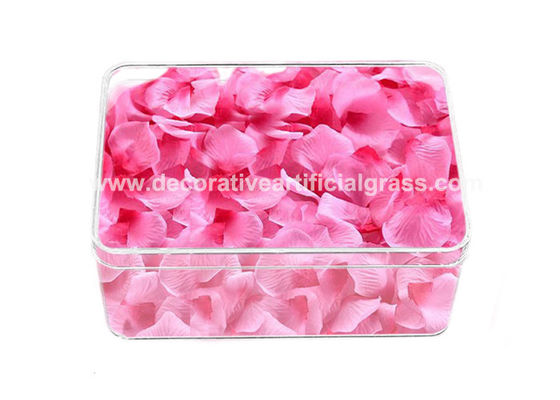 OEM Artificial Flower Petals Fake Pink Rose Petals For Valentine'S Day Decor