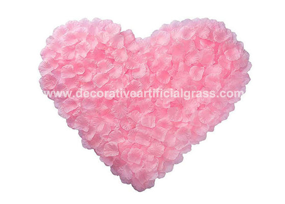 Silk Cloth Artificial Flower Petals Bulk 4.5*4.5cm 5*5cm
