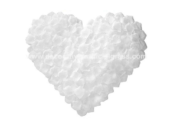 Silk Satin Fake Rose Artificial Flower Petals For Valentine'S Day