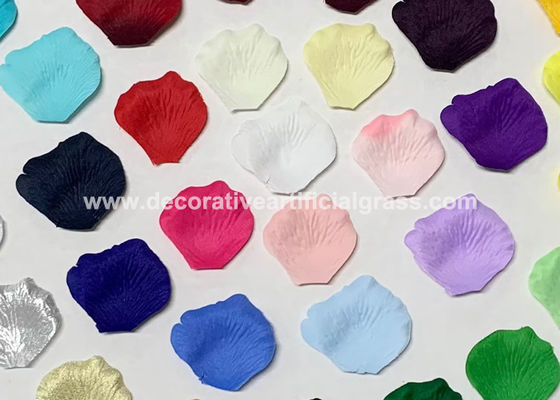 Non-Woven Fabric Fake Artificial Flower Petals No Deformation