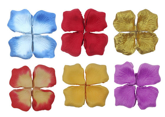 Wedding Decor Biodegradable Artificial Rose Petals Decoration 4.5*4.5cm 5*5cm