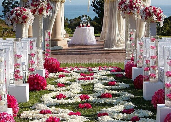 BSCI-de Realistische Zijde Bulkrose petals for weddings van de Zijdedoek