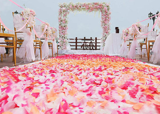 BSCI-de Realistische Zijde Bulkrose petals for weddings van de Zijdedoek