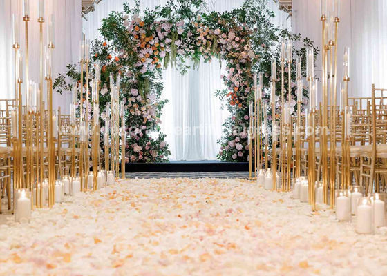 4.5*4.5cm 5*5cm de Decoratiezijde Rose Petals For Wedding van de Partijgebeurtenis