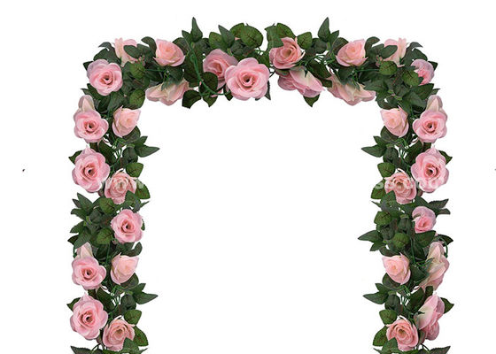 Rose Vine Artificial Silk Flower Wedding Arch 3m 3.5m 4.5m