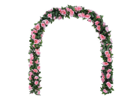 Rose Vine Artificial Silk Flower Wedding Arch 3m 3.5m 4.5m