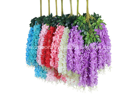 3.6FT Hanging Silk Wisteria Artificial Flowers Home Party Wedding Decor