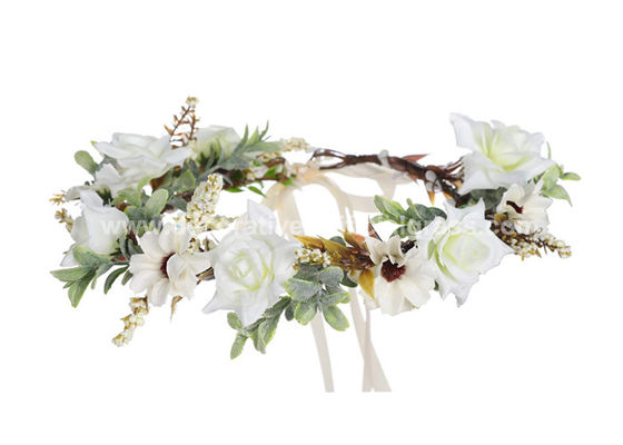 Bruids Simulatie Kunstbloem Garland Diy Fake Flower Crown 18cm