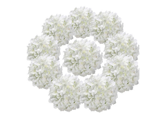 17cm Artificial Flower Silk Hydrangea Heads For Home Wedding Decor