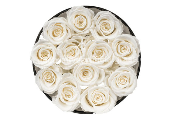 3 van Stemless Realistische Stemless Valse Bloemenduim Rozen voor Valentine Weddings Decor