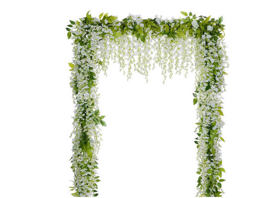 SVHC No Deformation Artificial Silk Flowers For Wedding Arch