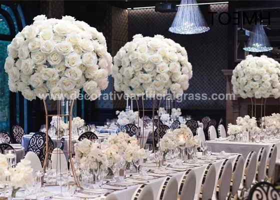 12'' 14'' 20'' Artificial Silk Flowers Ball Fake Flower Centerpieces Wedding