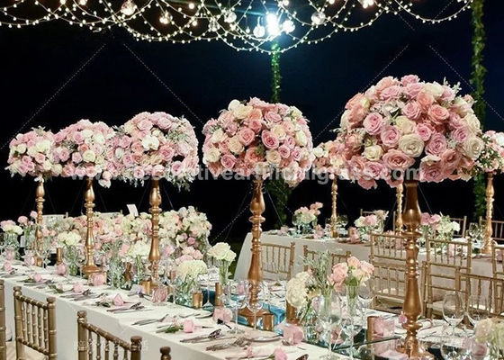 12'' 14'' 20'' Artificial Silk Flowers Ball Fake Flower Centerpieces Wedding