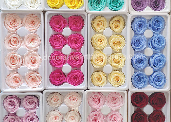 60+ Colors Forever Artificial Silk Roses Box 8pcs/box 12pcs/Box