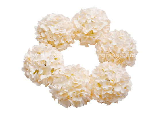 17cm de Hydrangea hortensiahoofden van de Kunstbloemzijde voor het Decor van het Huishuwelijk