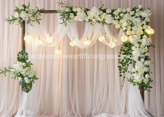 SVHC No Deformation Artificial Silk Flowers For Wedding Arch