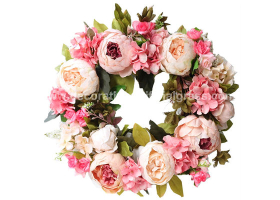 13“ 14“ 15“ Met de hand gemaakte Kunstbloemkronen Front Door Garland