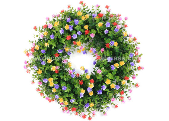 30cm 40cm 50cm Silk Artificial Flower Wreaths For Front Door