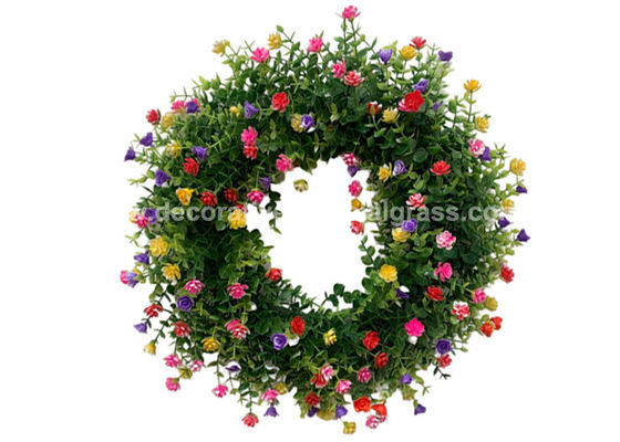 30cm 40cm 50cm Silk Artificial Flower Wreaths For Front Door