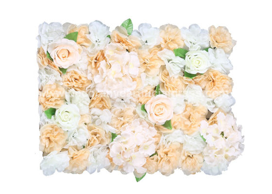 Home Wedding Decoration Faux Artificial Flower Wall Panels OEM ODM