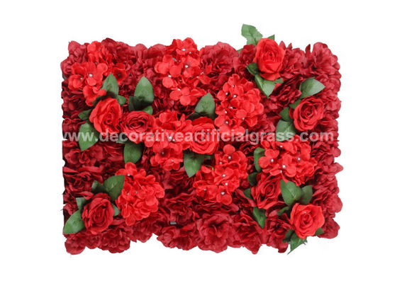 Home Wedding Decoration Faux Artificial Flower Wall Panels OEM ODM