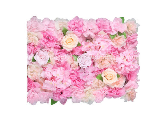 80*60cm 100*80cm 120*100cm Hanging Fake Silk Hydrangea Wall Panel