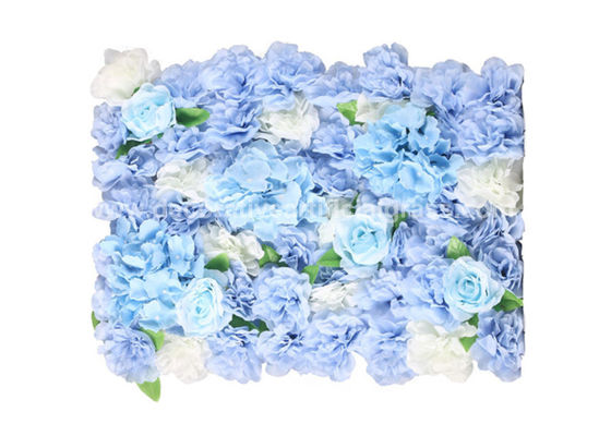 80*60cm 100*80cm 120*100cm Hanging Fake Silk Hydrangea Wall Panel