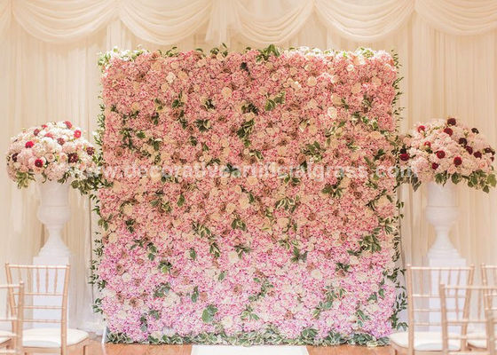 40x60cm Silk Artificial Flower Wall Panels For Wedding Venue