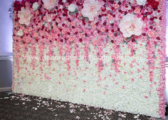 Hydrangea Cherry Blosson Artificial Flower Wall Fake Flower Wall Panels