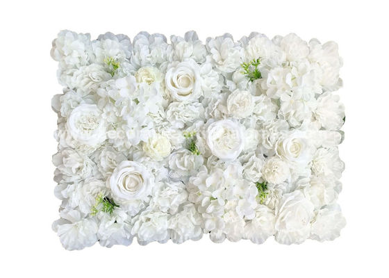 Silk PE Artificial Floral Backdrop Wedding Decor Fake Flower Wall