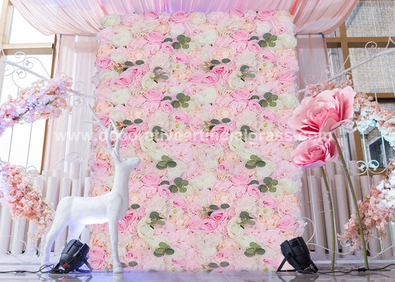 40x60cm de Kunstmatige Plastic Comités van de Bloembloem voor Partijachtergrond
