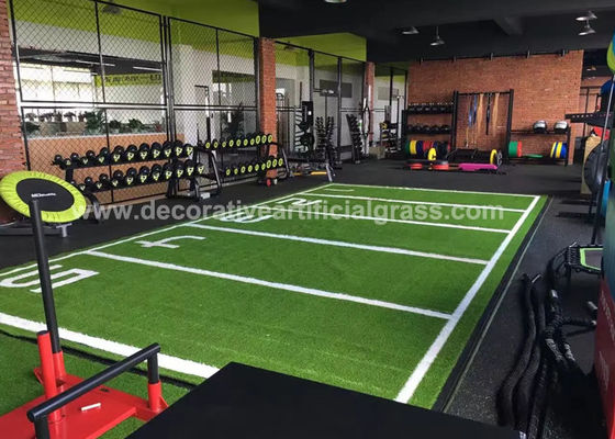 Latex Backing Artificial Indoor Grass Carpet For Gym OEM ODM