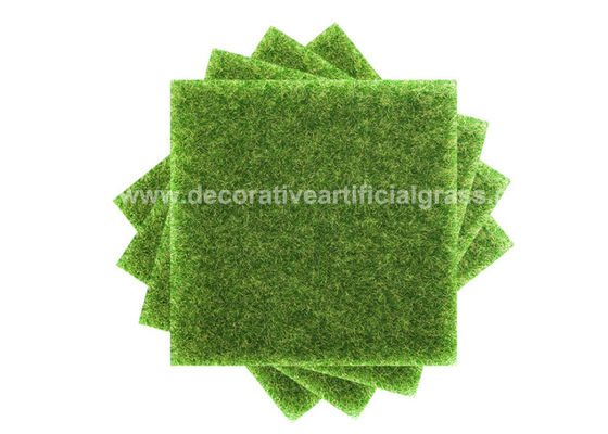 Polypropylene Backing Realistic Artificial Grass Turf Fake Grass