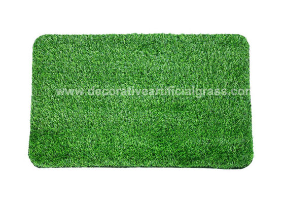 Polyurethane Backing Artificial Fake Grass Decor Carpet For Balcony Anti-UV