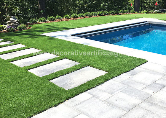 Water Permeable Synthetic Decorative Artificial Grass Turf For Outdoor Patio