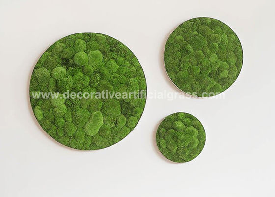 OEM ODM Velvet Flocking Plastic Artificial Moss Mat Wall Decor 40*60cm 50*50cm