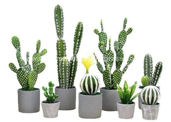 Binnen Realistische Faux-Groen Ingemaakte Installaties 8*15cm 10*15cm 10*18cm