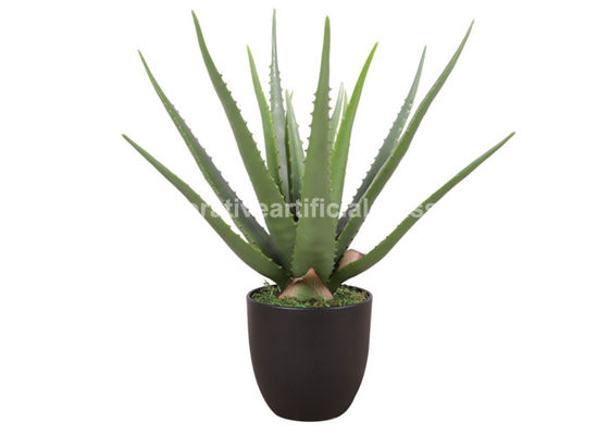 BSCI Artificial Potted Floor Plants Fake Aloe Vera Plant OEM ODM