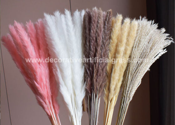 Eco-Friendly Preserved Fresh Flowers Silk Pampas Grass Wedding Bouquet