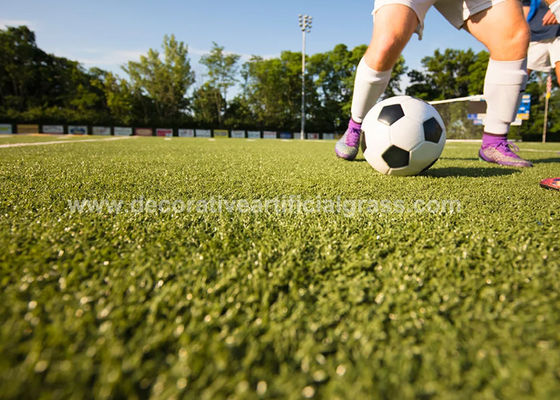 Polyurethane Backing Artificial Synthetic Grass Football Field Turf OEM ODM