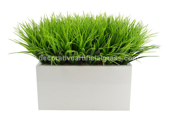 Fake Artificial Floor Plant In White Pot 8*15cm 10*18cm 10*15cm