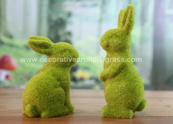 Craftsmanship Design Decorative Ornaments Mini Resin Rabbit Figurines 13*11*20cm